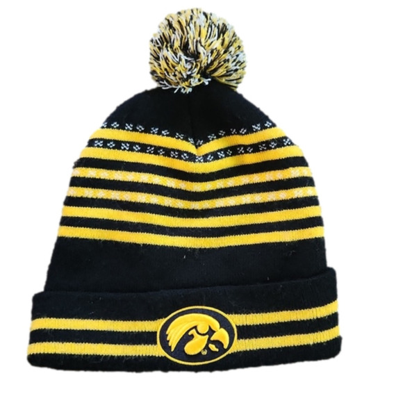 3/$20 Captivating Headwear University of Iowa Hawkeyes Beanie - Picture 1 of 4